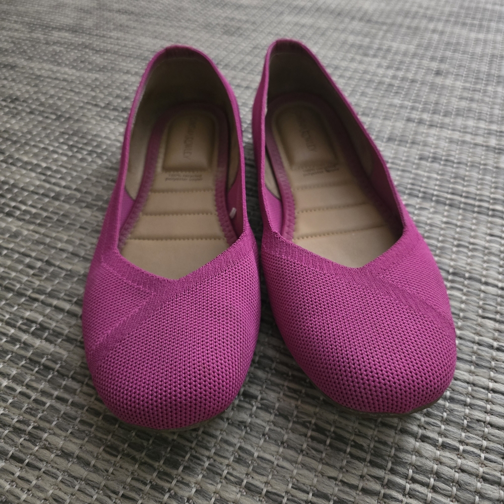Cynthia Rowley Fuchsia Flats